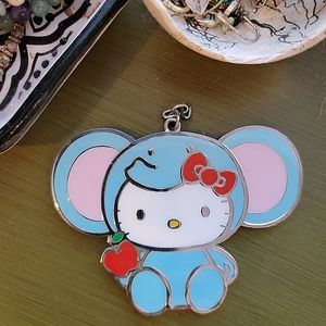 Large Hello Kitty Keychain Charm